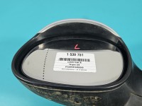 Lusterko lewe pin Peugeot 206 HB 5d kolor srebrny europa