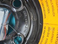 Koło zapasowe 14" dojazdowe dojazdówka Fiat Punto II Rozstaw śrub: 4x98, Pirelli, 135 mm, Profil opony: 80, 4J ET43...
