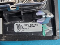 Listwa dekor deski Mercedes W212 A2127200722, A2127300222, A2126801207 odklejona listwa przy kratce środkowej,11 elementów