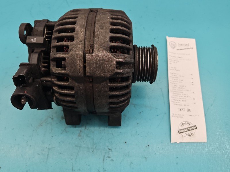 TEST Alternator Lancia Phedra 02-10 0124525035 2.2 jtd