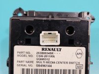 Przełącznik radia nawigacji panel Renault Laguna III 253B00345R