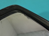 Lusterko lewe Opel Astra II G elektryczny, Europejska, Kod lakieru: Z157, 5 pin, ubytki na szkle, odpryski na obudowie europa