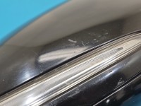 Lusterko prawe Mercedes W222 Europa /składane elektrycznie /8+8+10pin / Przytopiona obudowa / Nie działa dolne podświetlanie...