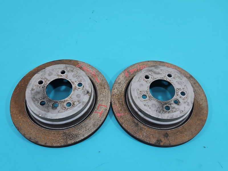 Tarcze hamulcowe tył klocki Bmw e90 2.0d (M47T)