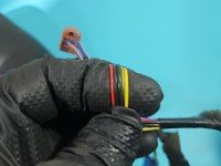Lusterko lewe pin Citroen C4 picasso I 06-13 HB 5d kolor wiśniowy KHRD europa