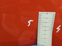 DRZWI PRZÓD PRAWE PASAŻERA Opel Corsa F 5d pomarańczowy KVH