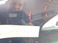 DRZWI PRZÓD LEWE KIEROWCY Honda Civic VIII UFO 5d czarny B92P