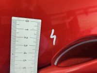 Drzwi przód lewe Renault Clio IV 12-20 5d bordowy TENNP