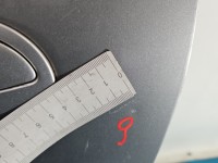 Drzwi tył lewe Opel Meriva A HB 5d Z157