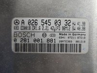 Komputer Sterownik silnika A0265450332, 0281001881 Mercedes W202 2.2 cdi