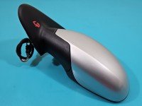 Lusterko lewe pin Seat Toledo II Leon I sedan srebrny LS7N 4d europa