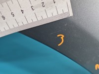 Błotnik przód lewy Fiat Grande Punto srebrny 595/A