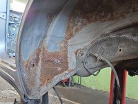 Błotnik tył lewy Subaru Forester IV SJ 12-18 ćwiartka srebrny G1U
