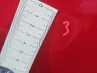 DRZWI PRZÓD PRAWE PASAŻERA Vw Touran I 5d czerwony LY3D