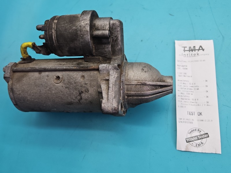 TEST Rozrusznik Opel Meriva A 1.3 cdti 55221292, TS18E33