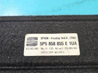 Wykładzina bagażnika podłoga Seat Toledo III 5P5858855E
