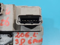 Zamek przód lewy Peugeot 206 EUROPA Peugeot, 6 pin