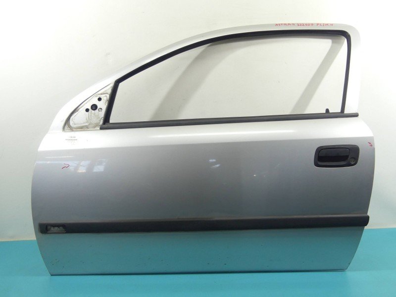 Drzwi przód lewe Opel Astra II G 3d srebrny Z147