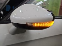 Lusterko lewe Citroen DS5 11-15 6+4pin .Składane elektrycznie KOLOR KWED Dolne podświetlenie do sprawdzenia europa