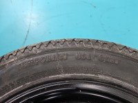 Koło zapasowe 16" dojazdowe dojazdówka Opel Insignia A Rozstaw śrub: 5x120, Continental, 125/80 R16 CONTINENTAL 5X120