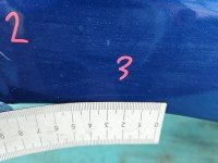 Błotnik przód prawy Renault Megane III niebieski TERNA