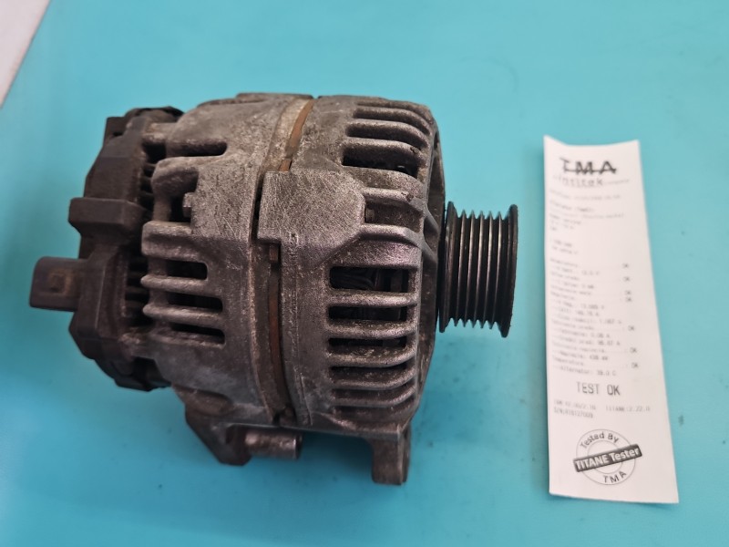 TEST Alternator Vw Jetta V 1.4 TSI CAX 03C903023D, 0124325128