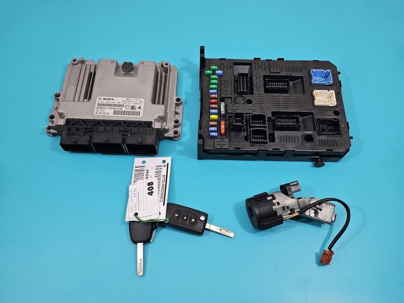 Komputer Sterownik silnika 0281030546, 9807885980 Peugeot Partner II 1.6 hdi (9H06 10JBEM)