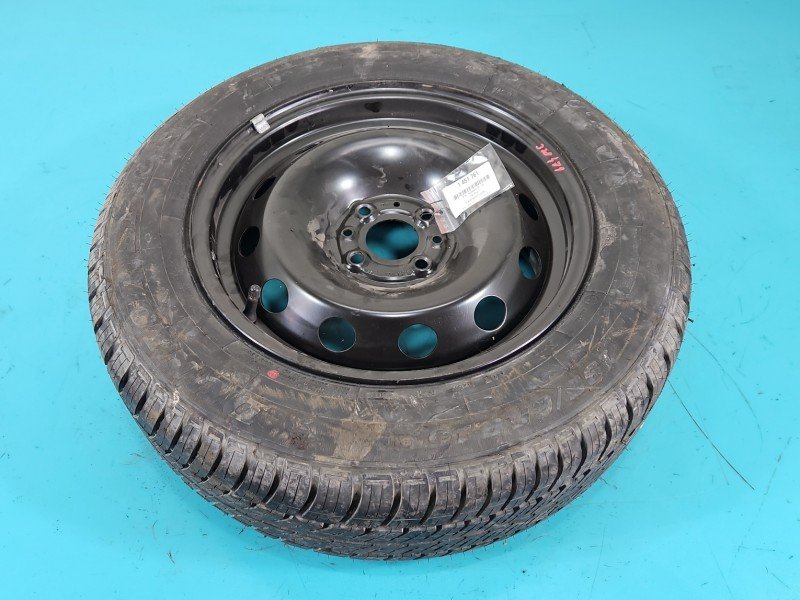 Koło zapasowe 15" dojazdowe dojazdówka Fiat Stilo Rozstaw śrub: 4x98, Dunlop, R 15 195/ 65 6,5J ET43 DUNLOP, 2001R,