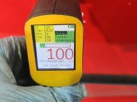 DRZWI PRZÓD LEWE KIEROWCY Peugeot 207 5d czerwony KKNB