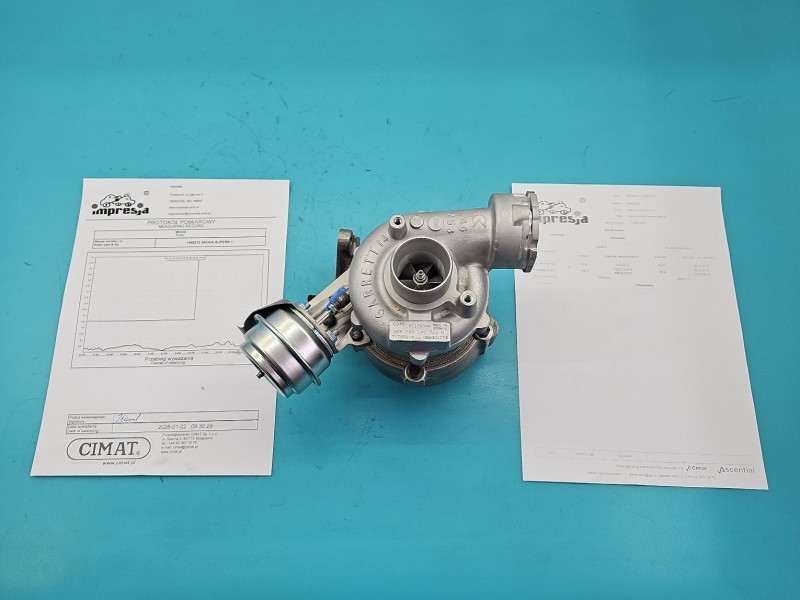 Turbosprężarka Regenerowana Skoda Superb I 717858-9, HGR038145702N, OBB00177R 1.9 tdi 131KM
