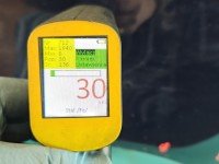 Błotnik przód lewy Audi A6 C5 granatowy LY5K