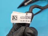 Lusterko prawe Mercedes W222 Europa /składane elektrycznie /8+8+10pin / Przytopiona obudowa / Nie działa dolne podświetlanie...