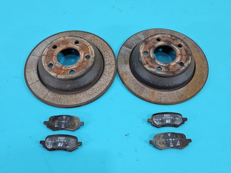 Tarcze hamulcowe tył klocki Ford Puma II MK2 19- 1.0 EcoBoost
