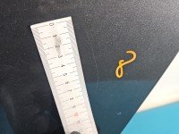 Drzwi tył lewe Citroen C4 II HB 5d szary ktp