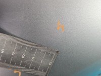Klapa tył Peugeot 206 HB 3d srebrny