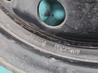 Felga stalowa 15" Vw Golf VII Szerokość felgi: 6.0", Rozstaw śrub: 5x112, Odsadzenie (ET): 43, Volkswagen, czarny, Kod...