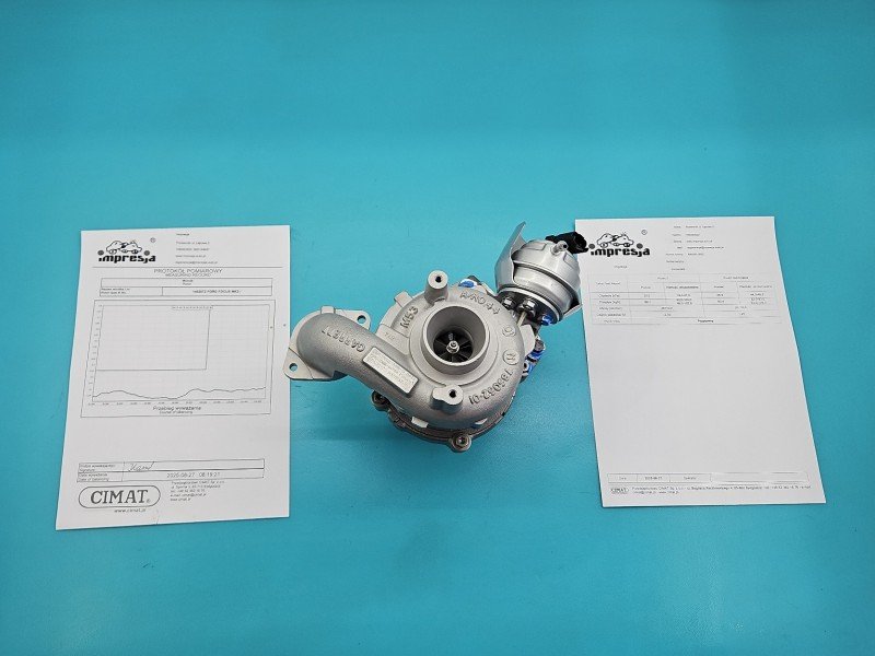 Turbosprężarka Regenerowana Ford Focus Mk3 806291-2, 9686120680-06PSA, OCF09767P 1.6 tdci 95KM Turbosprężarka Regenerowana Ford Focus Mk3 806291-2, 9686120680-06PSA, OCF09767P 1.6 tdci 95KM