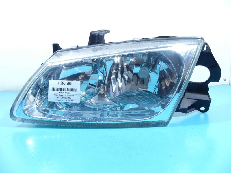 Reflektor lewy lampa przód Nissan Almera N16 EUROPA