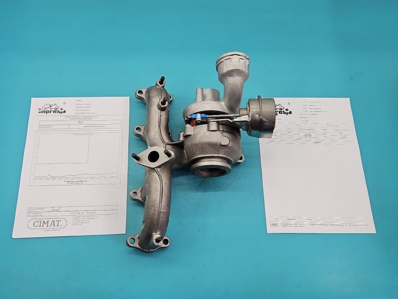 Turbosprężarka Regenerowana Skoda Octavia II BV39A-0022, 54399880022, 54399700022 1.9 tdi 105KM Turbosprężarka Regenerowana Skoda Octavia II BV39A-0022, 54399880022, 54399700022 1.9 tdi 105KM