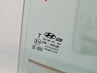 Szyba drzwi tył prawa Hyundai Elantra VI 15-20 sedan