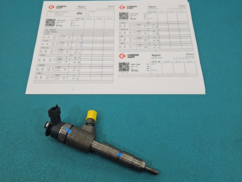 Wtryskiwacz listwa wtryskowa 0445110489 Ford Focus Mk3 1.5 tdci 95KM