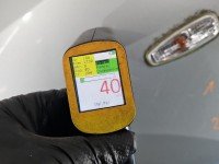 Błotnik przód lewy Hyundai I30 I 07-12 srebrny 2R