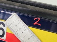 Drzwi przód lewe Skoda Fabia III 5d granatowy ŁF5A