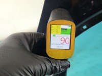 Błotnik przód prawy Honda Civic VIII UFO czarny B92P