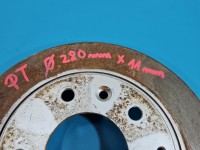 Tarcze hamulcowe tył klocki Mazda 6 II GH 2.0 citd