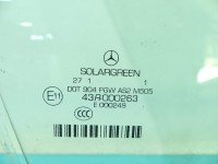 Szyba drzwi przód prawa Mercedes W221 sedan
