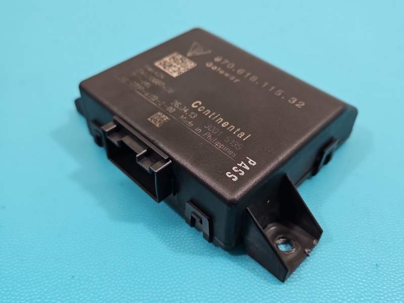 Sterownik moduł Porsche Panamera I 970 97061811532, A2C737-8110-2-00 Porsche, GATEWAY