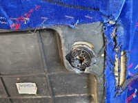 Fotel tył lewy III rząd tylny Vw Transporter T5 3 rząd