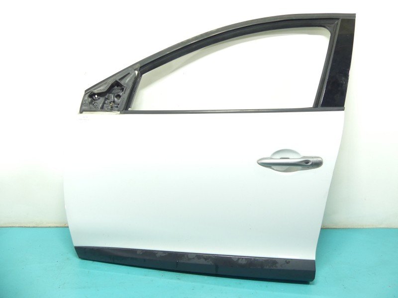 Drzwi przód lewe Renault Megane III 5d biały - OV369