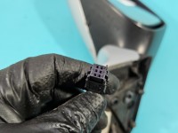 Lusterko lewe Peugeot 807 rysy otarcie,6+2+2pin SREBRNY EZRC europa